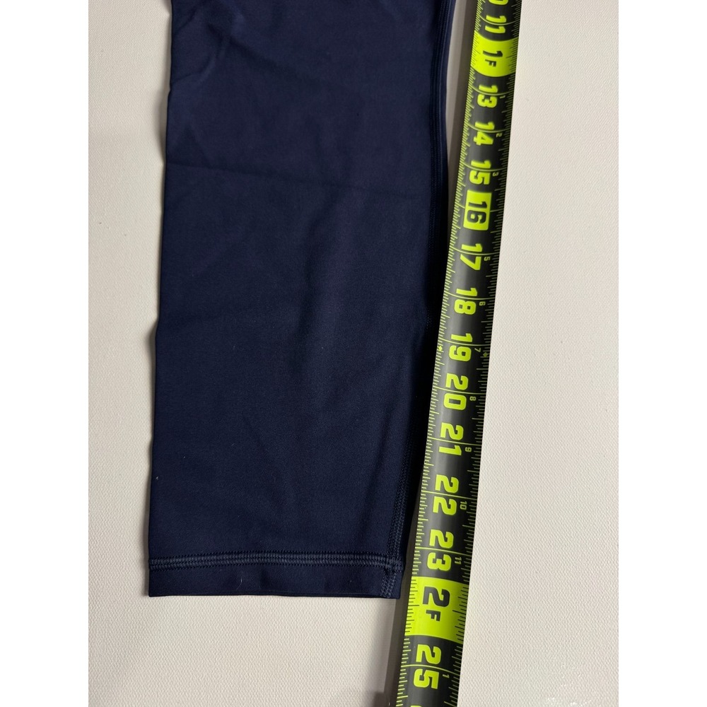 Athleta Ultra High Rise Elation 7/8 Tight Leggings Women's L Navy Blue NWT - Picture 6 of 7
